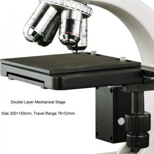 China WF10X Eyepiece Binocular Student Optical Microscope ABBE NA1.25 Condenser supplier