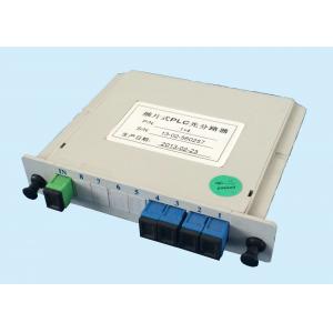 China 1x4 Insertion Typefibre Optic Cable Splitter Planar Lightwave Circuit Splitter wholesale