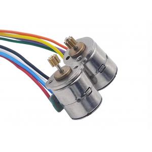 China Camera Lenses Mini Stepper Motor 8mm 2 Phase 4 Wire With Copper Gear supplier