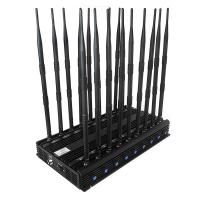 China 18 Channel Desktop Signal Jamming Device For Workplace Classroom Prison on sale