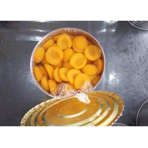 China Crop Canned Fruit Canned Apricots Halves In Light Syrup Organic Canned Fruit Canned Food supplier