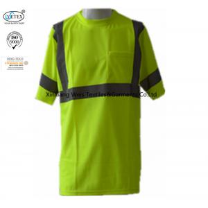 China Hi Vis Fr 	Fire Retardant Shirts For Man With Reflector Protective 220gsm supplier