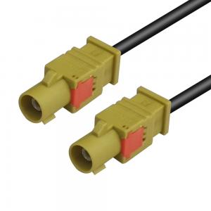 FAKRA Cable Connector For Radio Antenna Connections In Vehicles