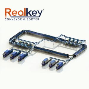 High-Speed Linear Transport Straight Line Sorting Cross Belt Sorter System For E-commerce And Express Logistics