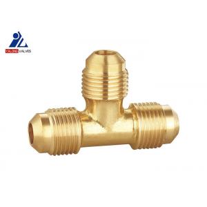 BS2779 Three Way Brass Fittings HPb 57 Brass T Connector