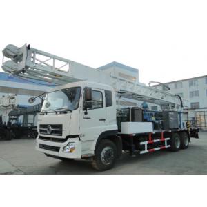 China DTH Deep Hole Water Well Rotary Drilling Rig Truck Mounted 300DF supplier