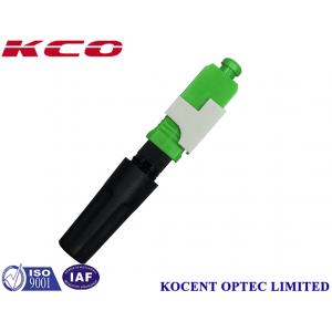 China Green FTTH Solution Product Fiber Optic Fast Connector SC /APC 55mm 60mm supplier
