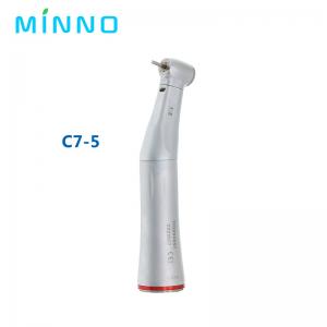 China COXO 1:5 Increasing Low Speed Dental Handpiece Contra Angle LED Fiber Optic Handpiece supplier