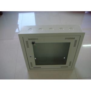 Recessed Type Wall Mount Network Cabinet Glass Door 19 Inch