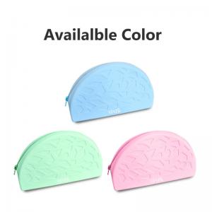 China Silicone Cosmetic Storage Bag Large Capacity Travel Makeup Brush Holder Portable Cosmetic Waterproof Organizer supplier