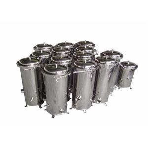 China Chemical Cartridge Liquid Filter Housings 10 Inch For Wound Filter / Meltblown Filter wholesale