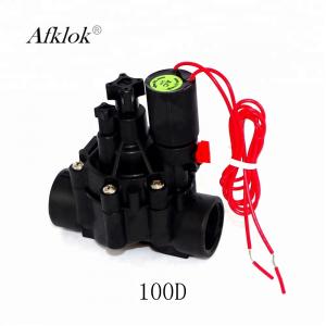 Nylon BSP Normally Closed 24V 12V DC 1 inch Agricultural Irrigation Valve