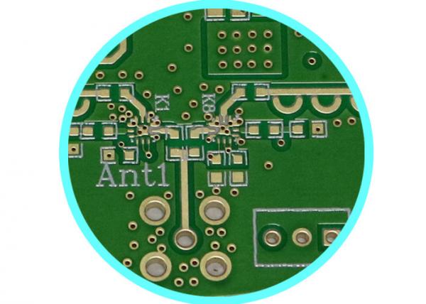Antenna Radio FM Rogers 3003 High Frequency PCB With Half Hole In 0.79mm