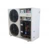 Home air to water heat pump heating and cooling