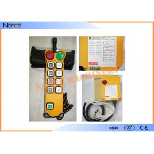 China Crane Wireless Hoist Remote Control F21-8S Single Speed  Based Software supplier