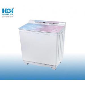 Glass Door Automatic Twin Tub Vertical Washing Machine 13Kg / 7Kg