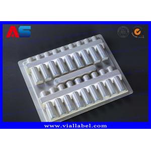 Plastic Pen Cartridge Blister Clamshell Packaging Tray 60 um Thickness Clear Transparent Color