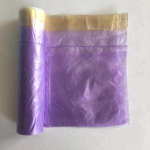 China HDPE Scented Drawstring Garbage Bags Custom Printing 50*60 Cm High Durable supplier