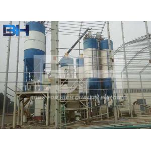 China Automatic Dry Mortar Production Line 80 - 100 T/H With Twin Shaft Paddle Mixer supplier