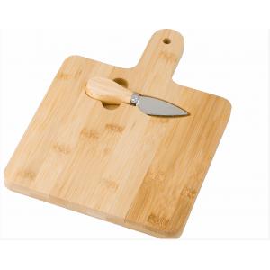 Water Resistance Bamboo Cheese Board With Cheese Knives And Handle