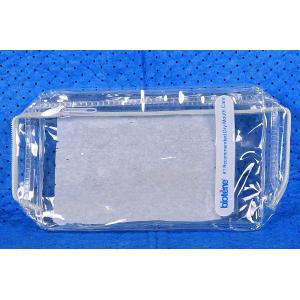 0.15mm SEDEX 4P PVC Plastic Pouch Zipper Travel Transparent Toiletry Bag 7P AZO Free