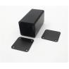 China 42*42*80mm Square Anodized Aluminum Box With End Plate For  Control Panel Enclosure wholesale
