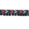 China GM01 texturizó las ondas Pom Pom Braid Trim los 3.8cm wholesale