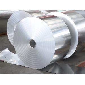 China Fin Stock Air Conditioner Aluminum Coil 0.13MM Thickness Mill Finish Surface supplier