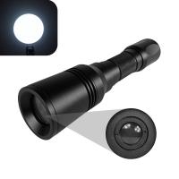 China IP67 Waterproof Rechargeable LED Flashlight With 18650 Li Ion Battery OEM on sale