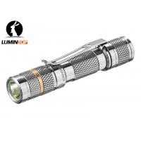 China Mini Lumintop Ti Tool AAA Flashlight , Titanium AAA Flashlight With Reversible Clip on sale