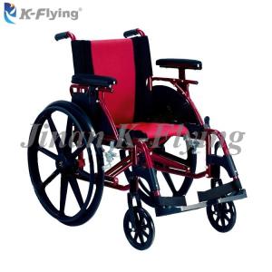 China Aluminum Medical Rehabilitation Equipment Walking Assist Folding Manual Wheelchair supplier