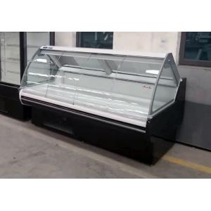 China Meat Deli Refrigerated Serve Over Display Counter Fridge For Restaurant supplier