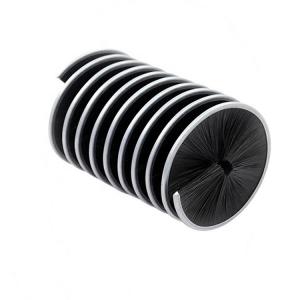 China Nylon Inward Wire Spiral Coil Spring Brush For Chain Cleaning supplier