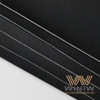 China High Peeling Strength Polyurethane Fake Leather Material For Labels Making on sale