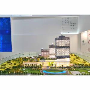 China Modern Office Architectural Scale Model 1:150 Integrated Green Spaces wholesale