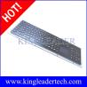 China IP65 Black Industrial Metal Kiosk Keyboard With Touchpad And Function Keys wholesale