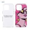 China Glossy / Matte 3D Sublimation Phone Case Blanks Customized TPU PC Phone Case wholesale