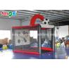 Inflatable Football Toss Game PVC Tarpaulin Inflatable Soccer Batting Cage
