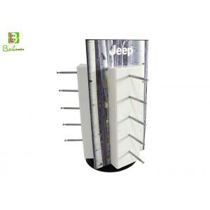 China POP Metal Retail Display Stands , Free Standing Cardboard Displays nd Silk-screen supplier