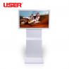 82 Inch Interactive LCD Touchscreen Monitor Touch Screen Information Kiosk