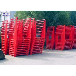 China Steel Storage Tire Pallet Rack Foldable Portable Powder Coated For Industrial supplier