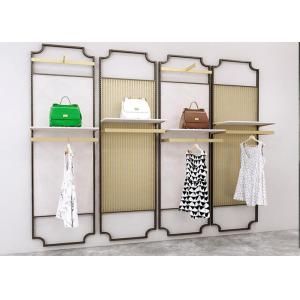 China 3D Design Clothes Display Stand / Clothing Store Wall Displays Fixtures supplier