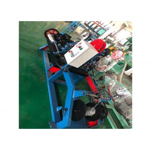 China Horizontal barbed wire fencing machine / Single Twisted Machine 3 kw Motor supplier