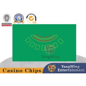 China CMYK Color Thief Proof  Blackjack Table Cloth Cover supplier