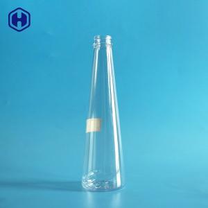 China Tall Recyclable Sauce PET Bottle 10oz Plastic Liquid Container supplier
