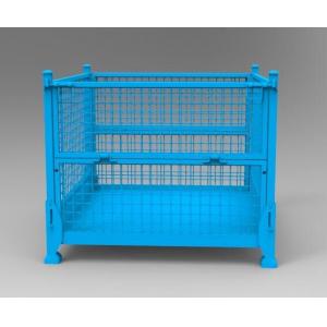 Heavy Duty Collapsible Stacking Steel Mesh Pallet Box for Sale