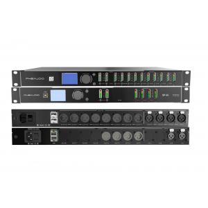 China 220V Conference Dante DSP Processor , Network RJ45 Cable Digital Speaker Processor supplier