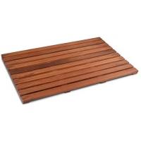 China Caterers 1.18 Foldable Solid Wood Teak Bathroom Shower Mat 80cm Width on sale