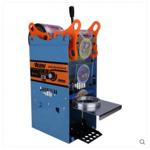 China WY-802D Semi Automatic Cup Sealing Machine For Juice Bubble Tea supplier