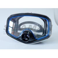 China Single window Diving Mask with nose Purge Valve Silicone Skirt and Metal Frame for scuba diving and spearfishing on sale